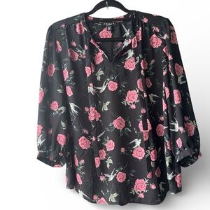 Grace Rose & Sparrow Blouse Top